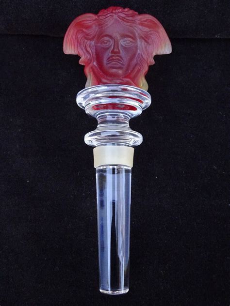 versace rosenthal medusa wine stopper